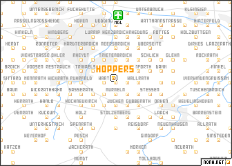 map of Hoppers