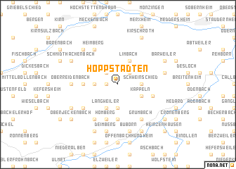 map of Hoppstädten