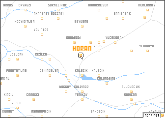 map of Horan