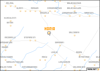 map of Horia