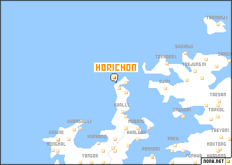 map of Hŏrich\