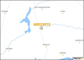 map of Horizonte