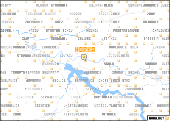 map of Horka