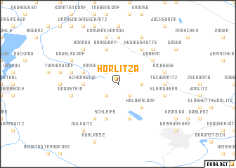 map of Horlitza