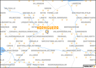 map of Hormiguera