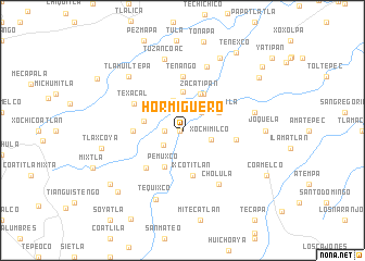 map of Hormiguero