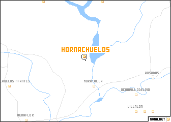 map of Hornachuelos