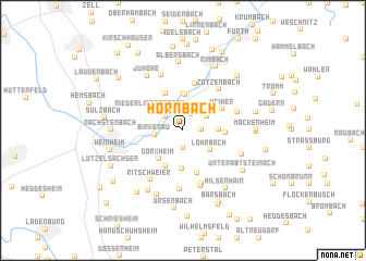 map of Hornbach