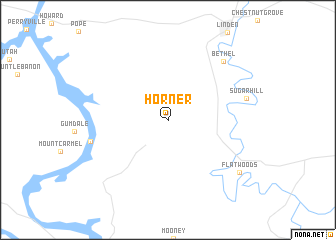 map of Horner