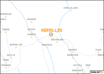 map of Hornillos