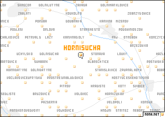map of Horní Suchá