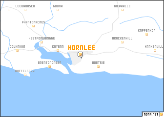 map of Hornlee