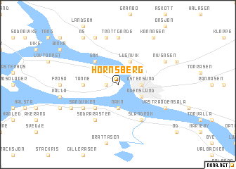 map of Hornsberg