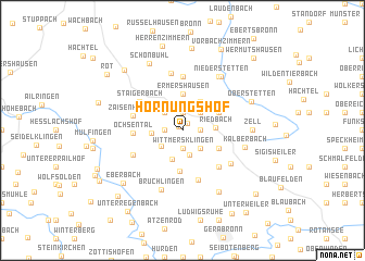 map of Hornungshof