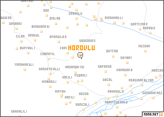 map of Horovlu