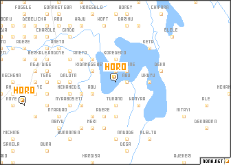 map of Horo