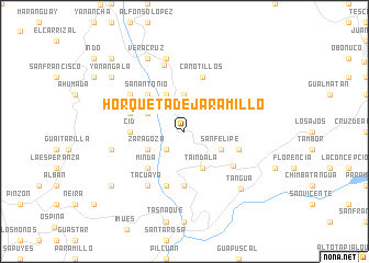 map of Horqueta de Jaramillo