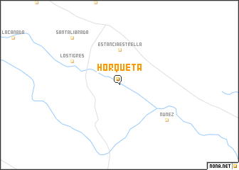 map of Horqueta