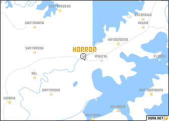 map of Horror