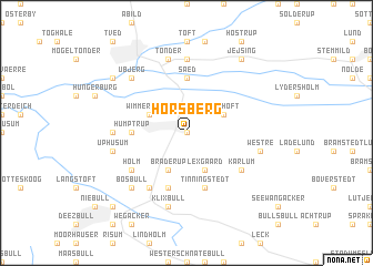 map of Horsberg