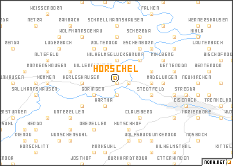 map of Hörschel