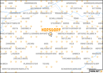 map of Hörsdorf