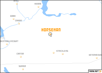 map of Horseman