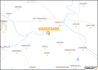 map of Horseshoe