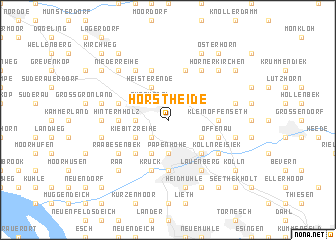 map of Horstheide