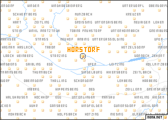 map of Hörstorf