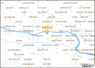 map of Horst