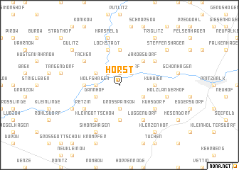 map of Horst