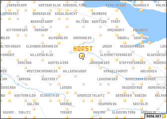 map of Horst