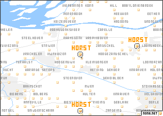 map of Horst