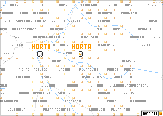 map of Horta