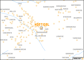 map of Hortigal