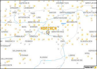 map of Horzach