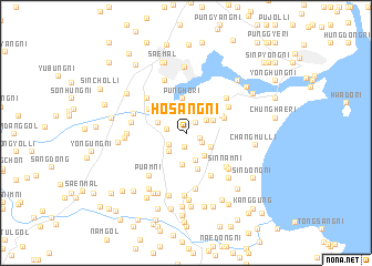 map of Hosang-ni
