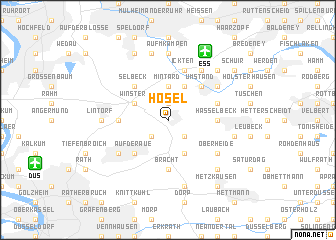 map of Hösel