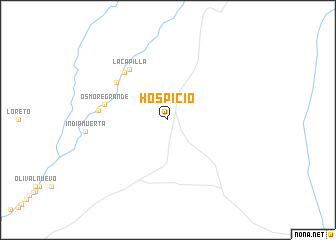 map of Hospicio