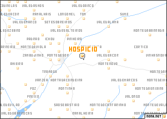 map of Hospício