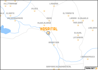 map of Hospital