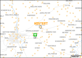 map of Hostert