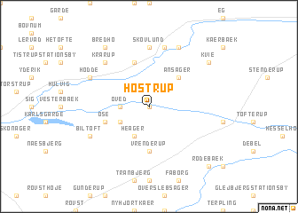 map of Hostrup