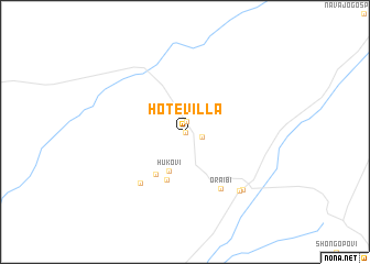 map of Hotevilla