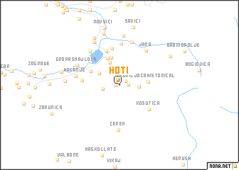 map of Hoti