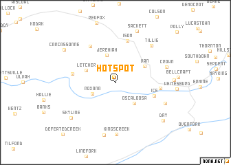 map of Hot Spot