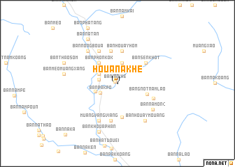 map of Houa Nakhè