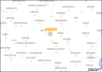 map of Hou\