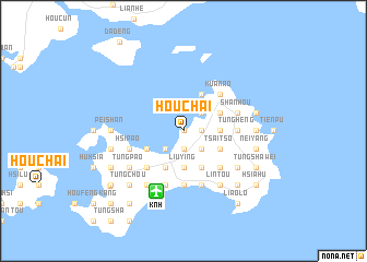 map of Hou-chai